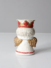 vintaged HomeCo angel candlestick holder
