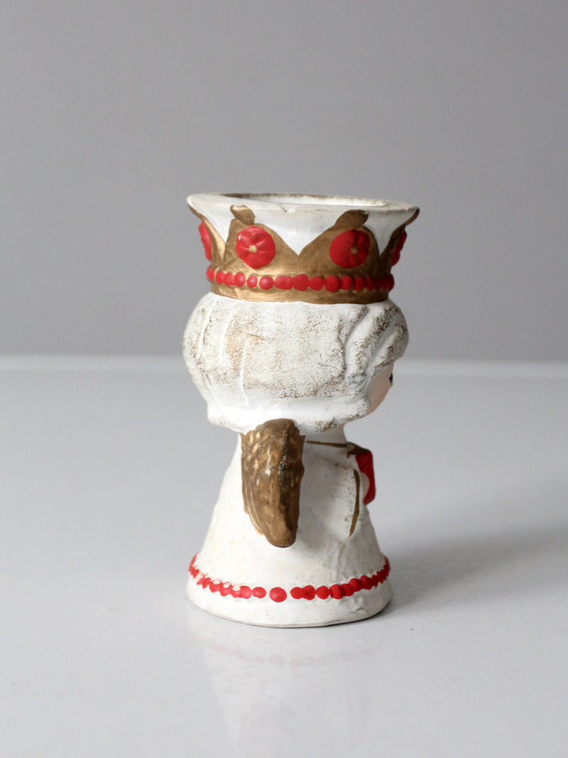 vintaged HomeCo angel candlestick holder