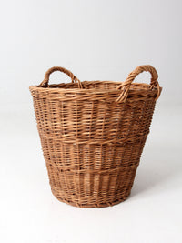 vintage wicker basket