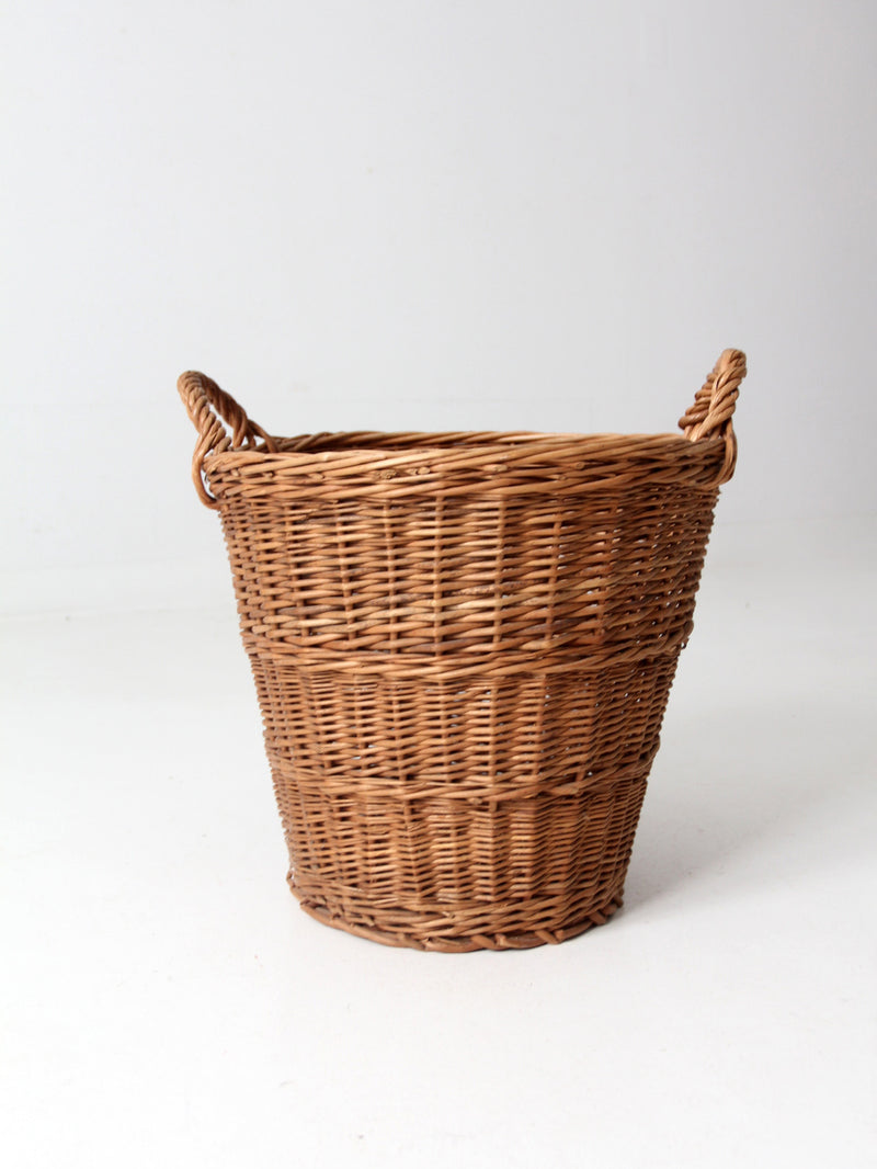 vintage wicker basket