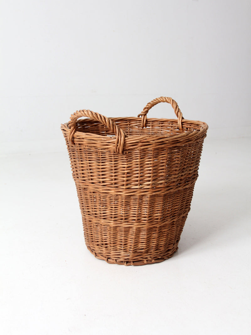 vintage wicker basket