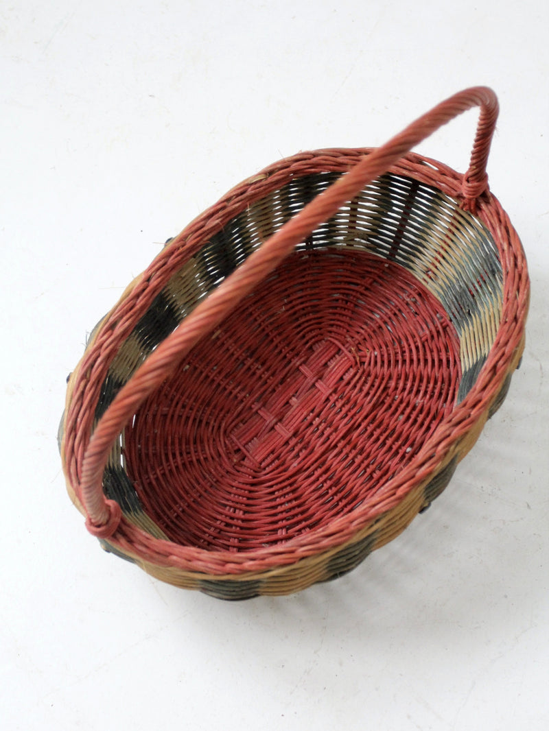 vintage watermelon basket