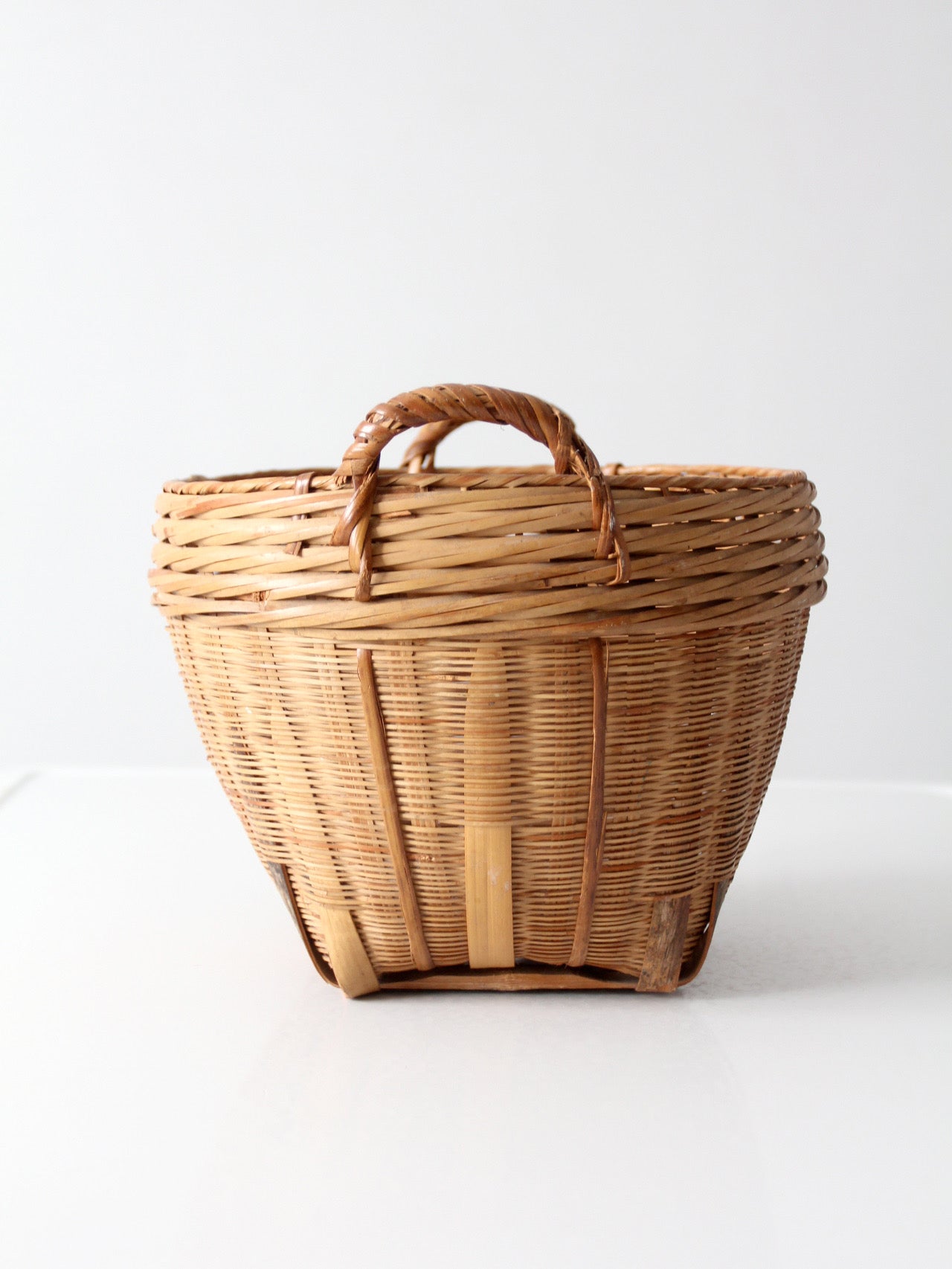 vintage French country style woven basket