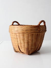 vintage French country style woven basket