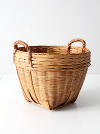 vintage French country style woven basket