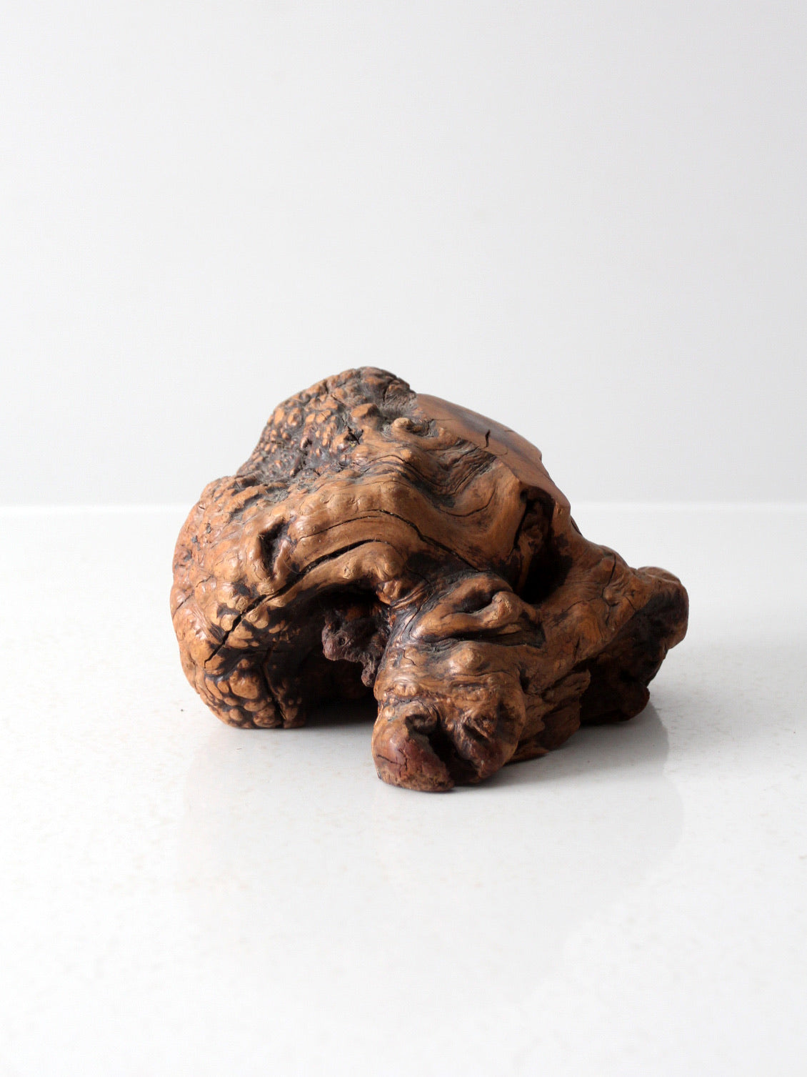 vintage burl wood natural sculpture – 86 Vintage