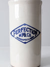 antique Perfection Manufacturing Co stoneware crock