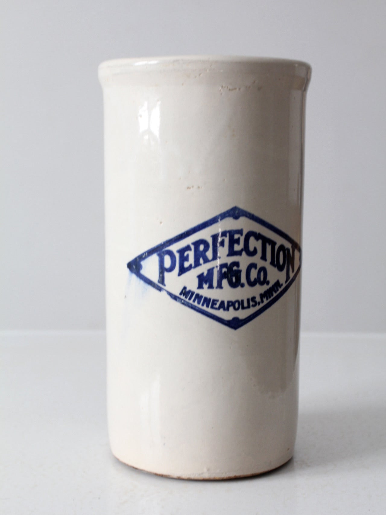 antique Perfection Manufacturing Co stoneware crock