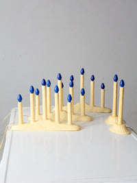 mid-century electric candoliers set