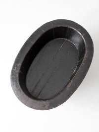 antique Chinese primitive coopered wood basin