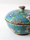 antique Chinese cloisonne box