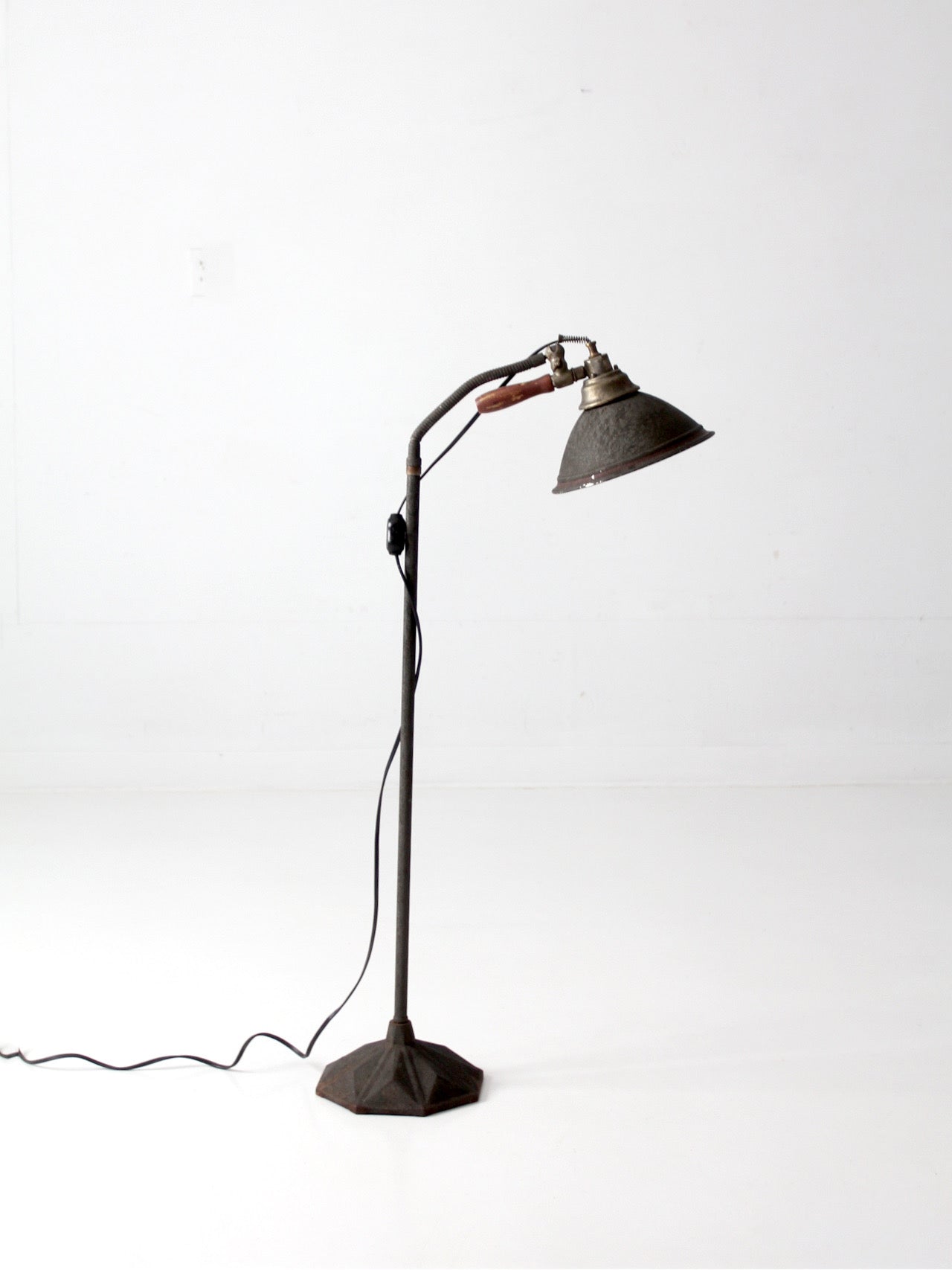 antique industrial task lamp