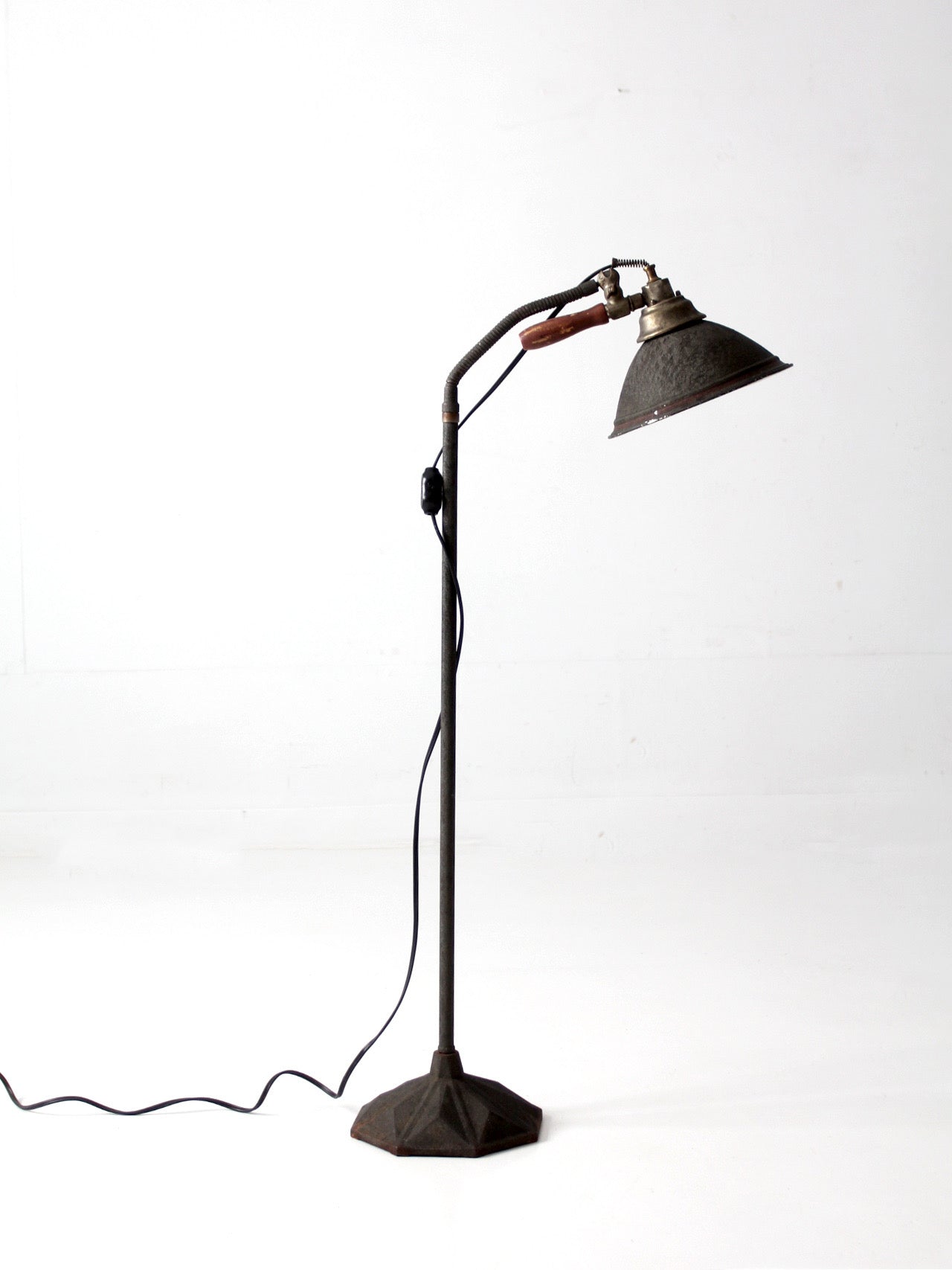 antique industrial task lamp