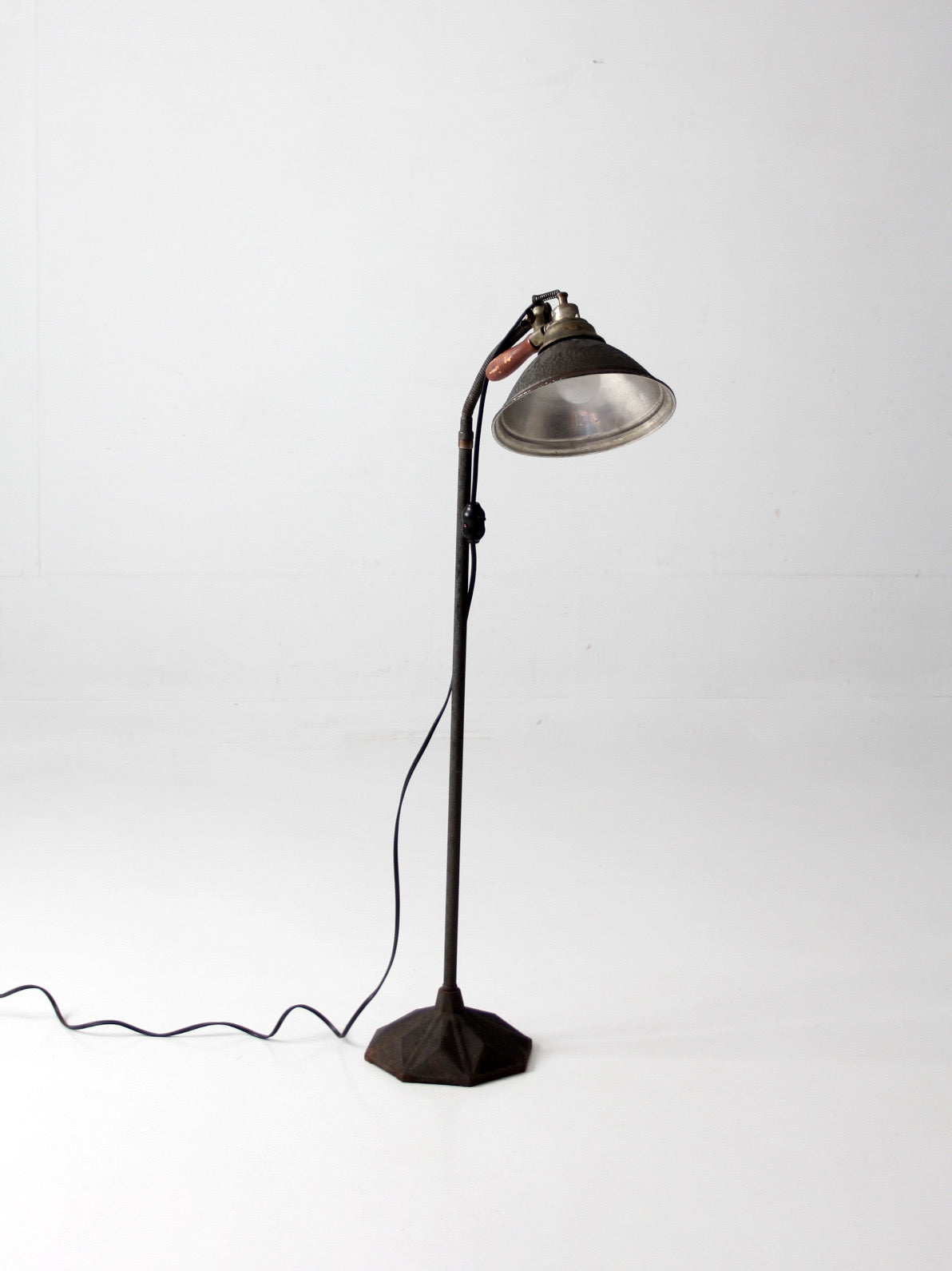 antique industrial task lamp