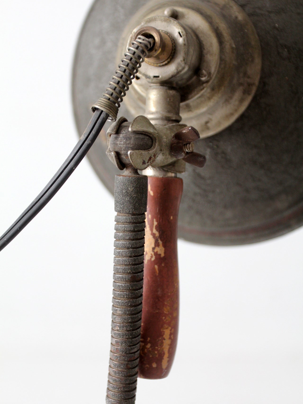 antique industrial task lamp