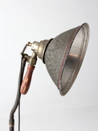 antique industrial task lamp