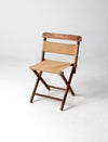 vintage folding camp chair
