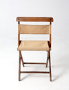 vintage folding camp chair