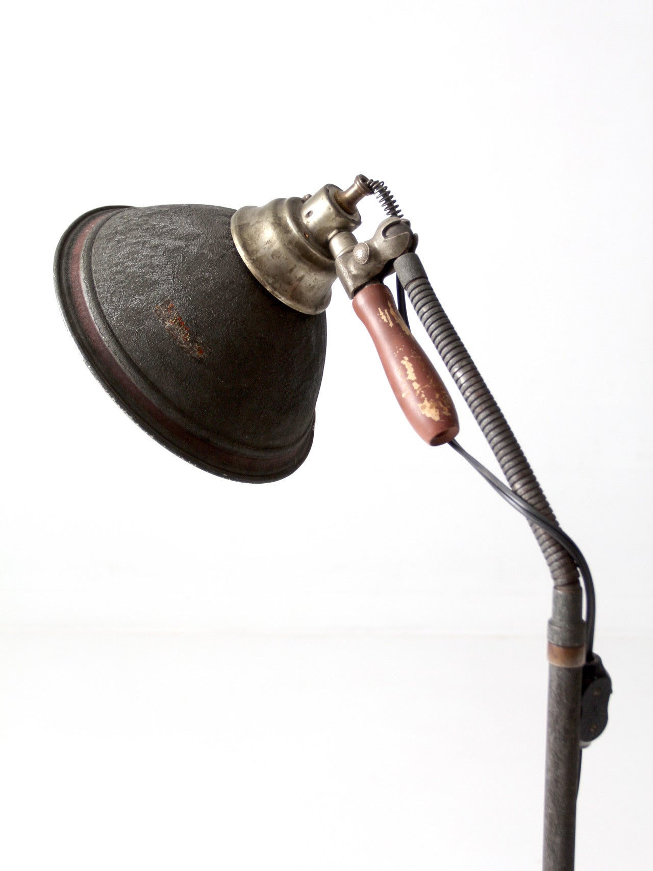 antique industrial task lamp