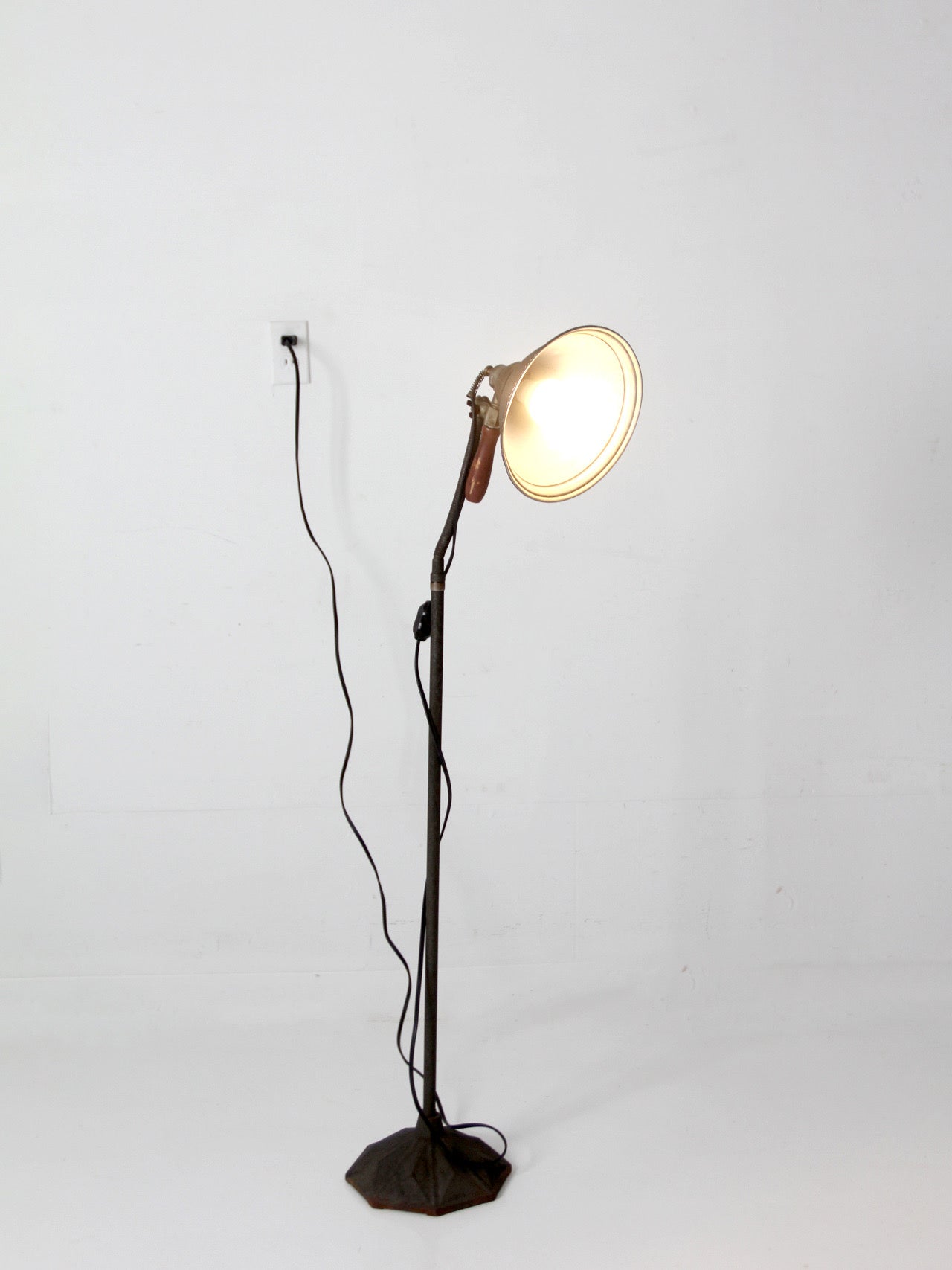 antique industrial task lamp