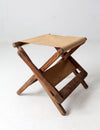 vintage folding camp chair