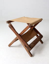 vintage folding camp chair