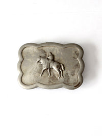 vintage western belt buckle