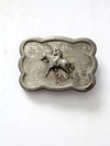 vintage western belt buckle