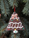 vintage gingerbread Christmas ornaments