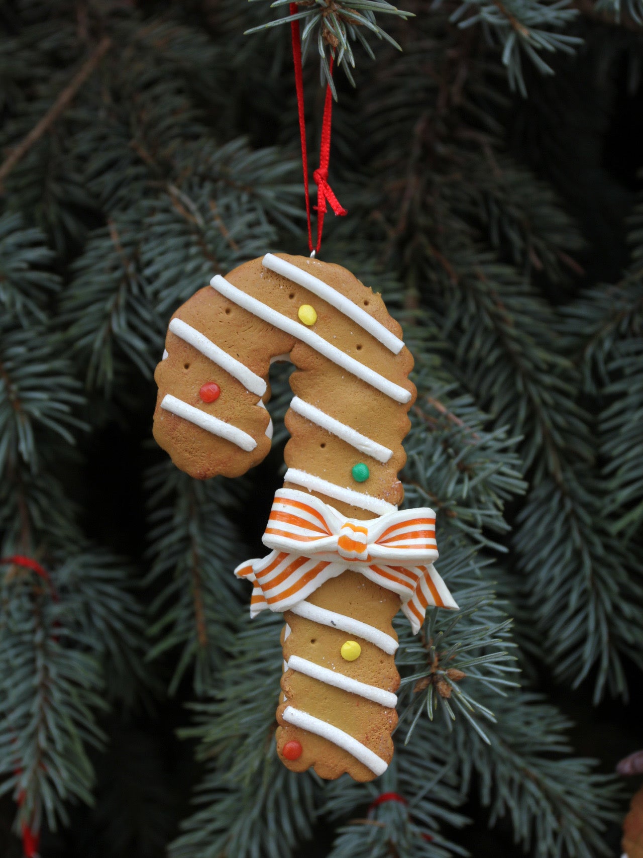 vintage gingerbread Christmas ornaments