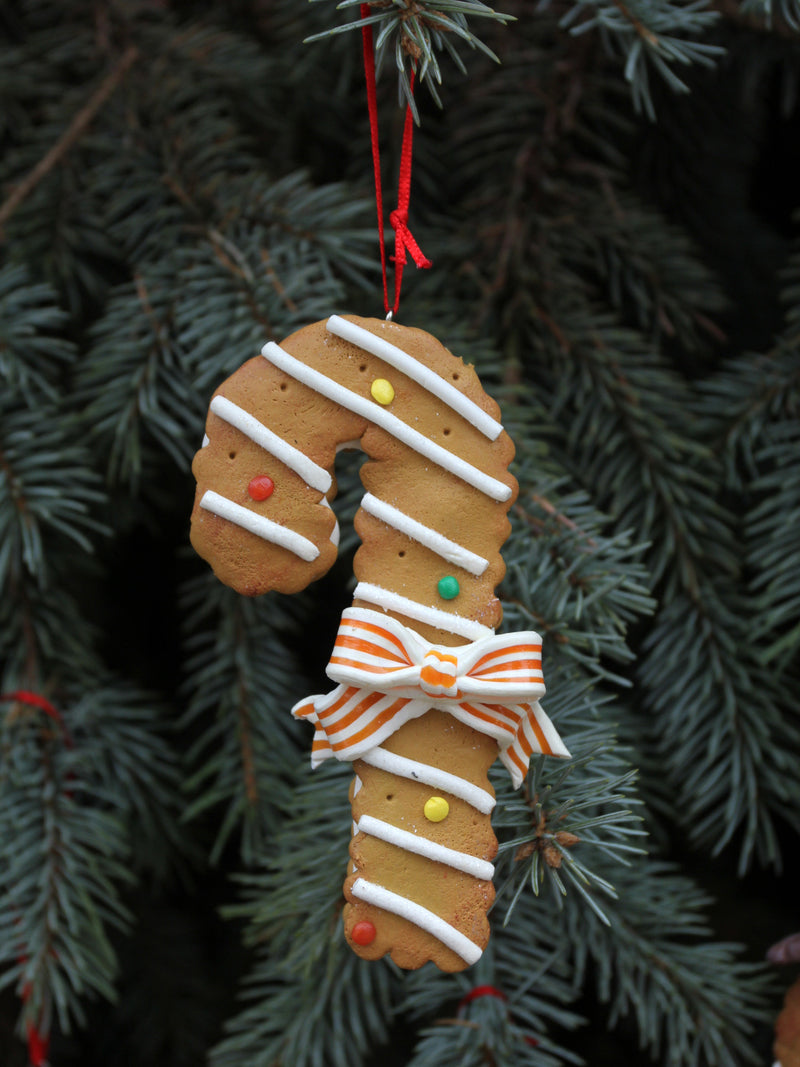 vintage gingerbread Christmas ornaments