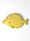 vintage carved fish wall art collection