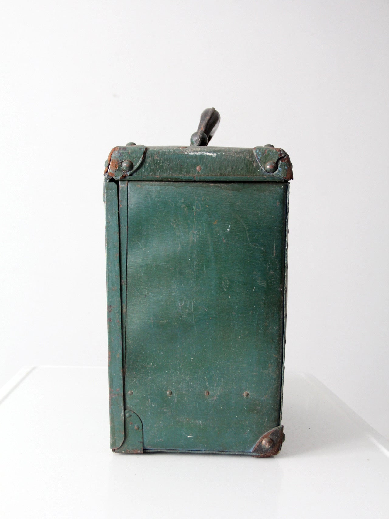 antique industrial utility tool box