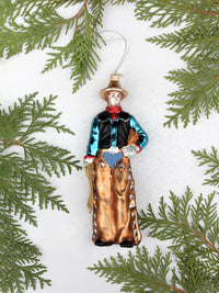 vintage Seasons of Cannon Falls cowboy ornament