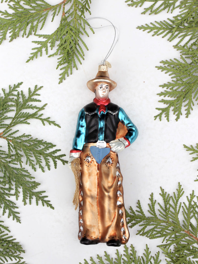 vintage Seasons of Cannon Falls cowboy ornament