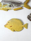 vintage carved fish wall art collection