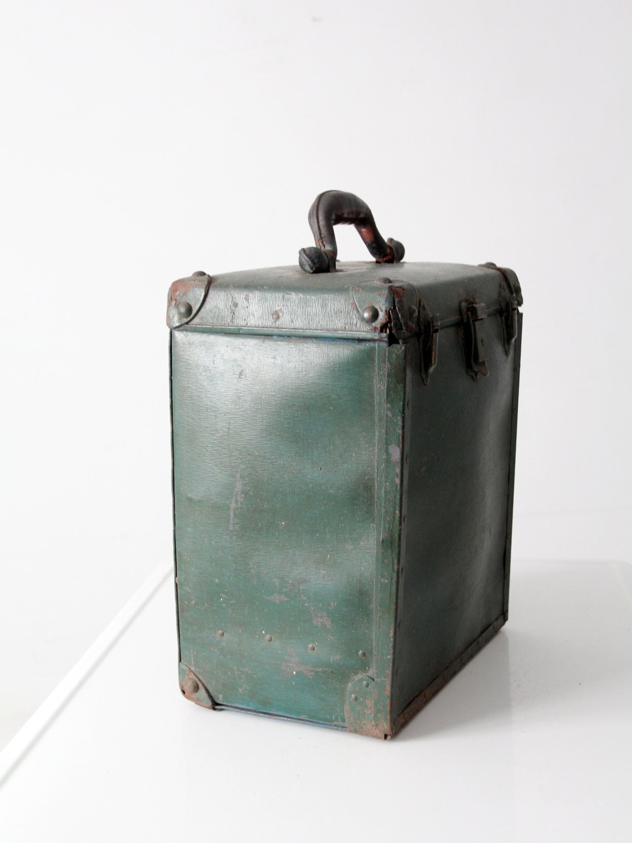 antique industrial utility tool box