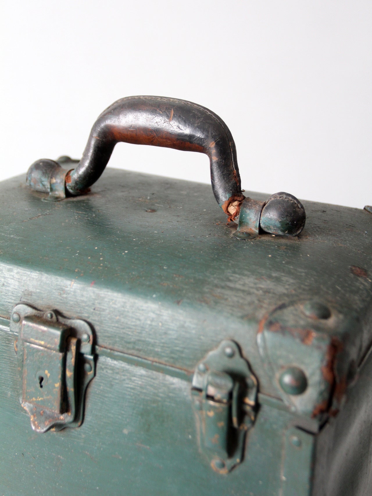 antique industrial utility tool box