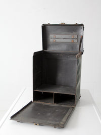 antique industrial utility tool box