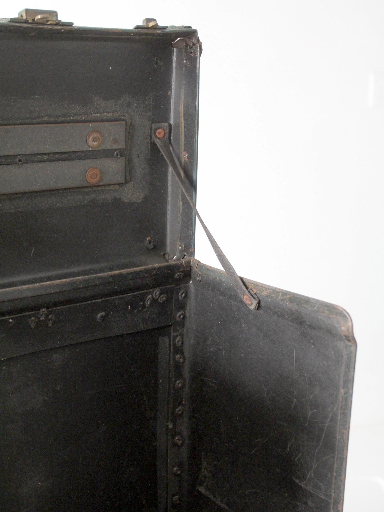 antique industrial utility tool box