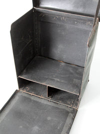 antique industrial utility tool box