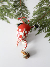 vintage Santa Christmas ornament
