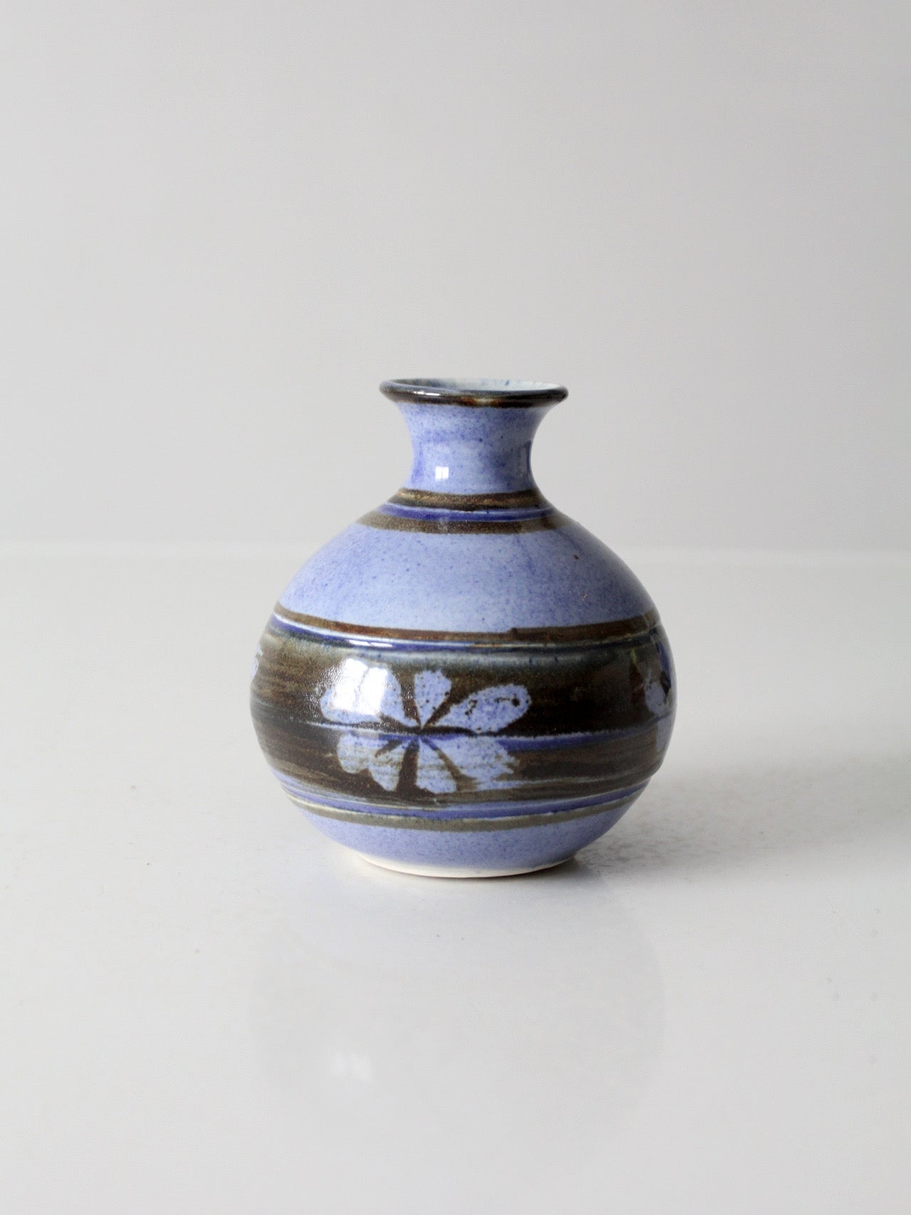 vintage handmade studio pottery vase