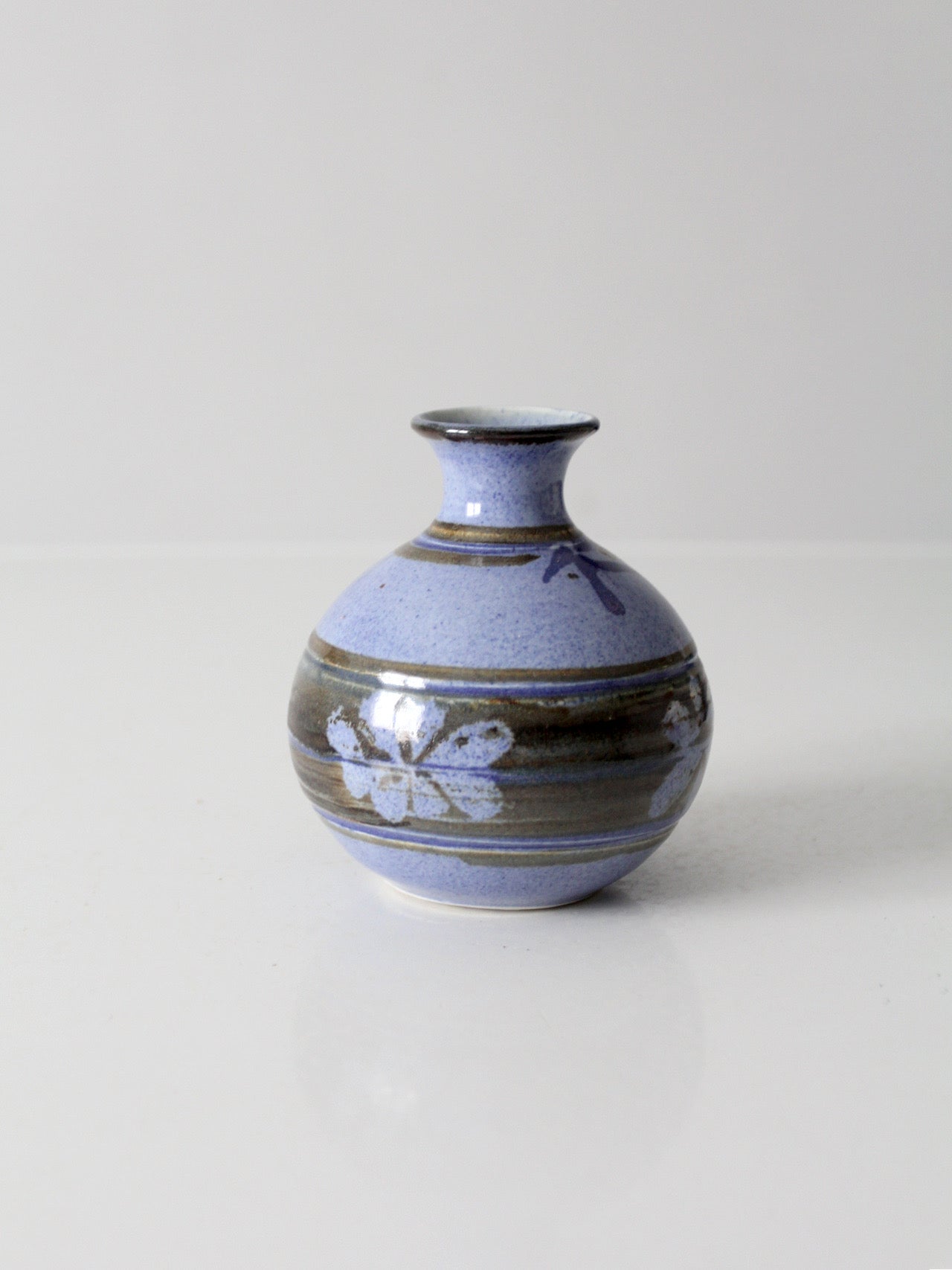 vintage handmade studio pottery vase