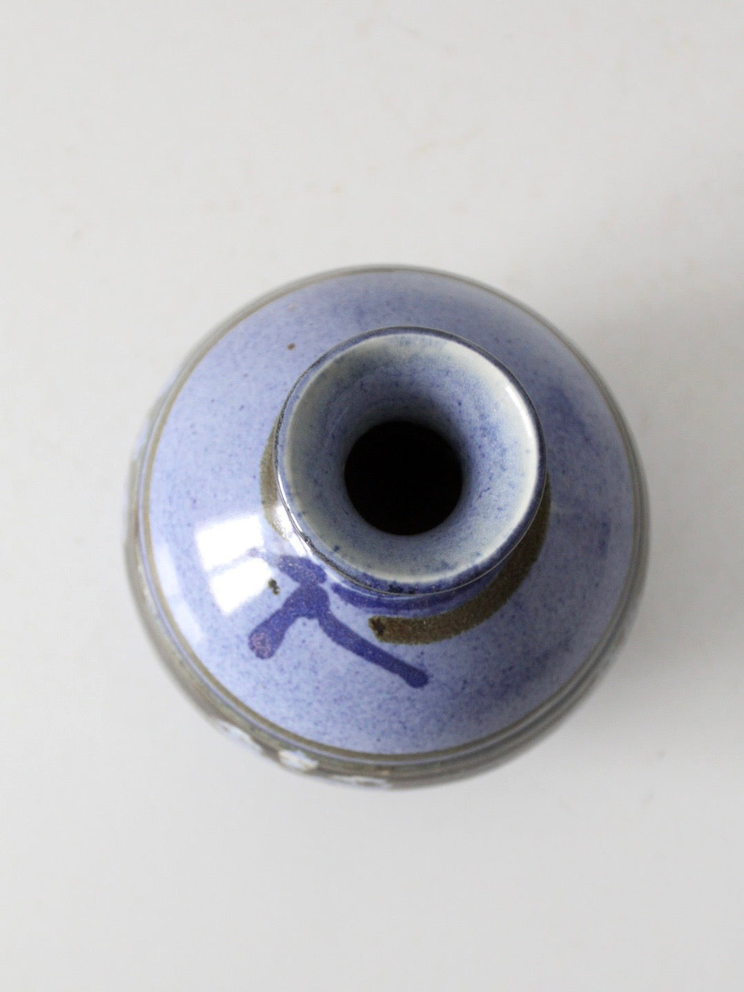 vintage handmade studio pottery vase