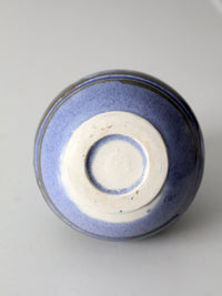 vintage handmade studio pottery vase