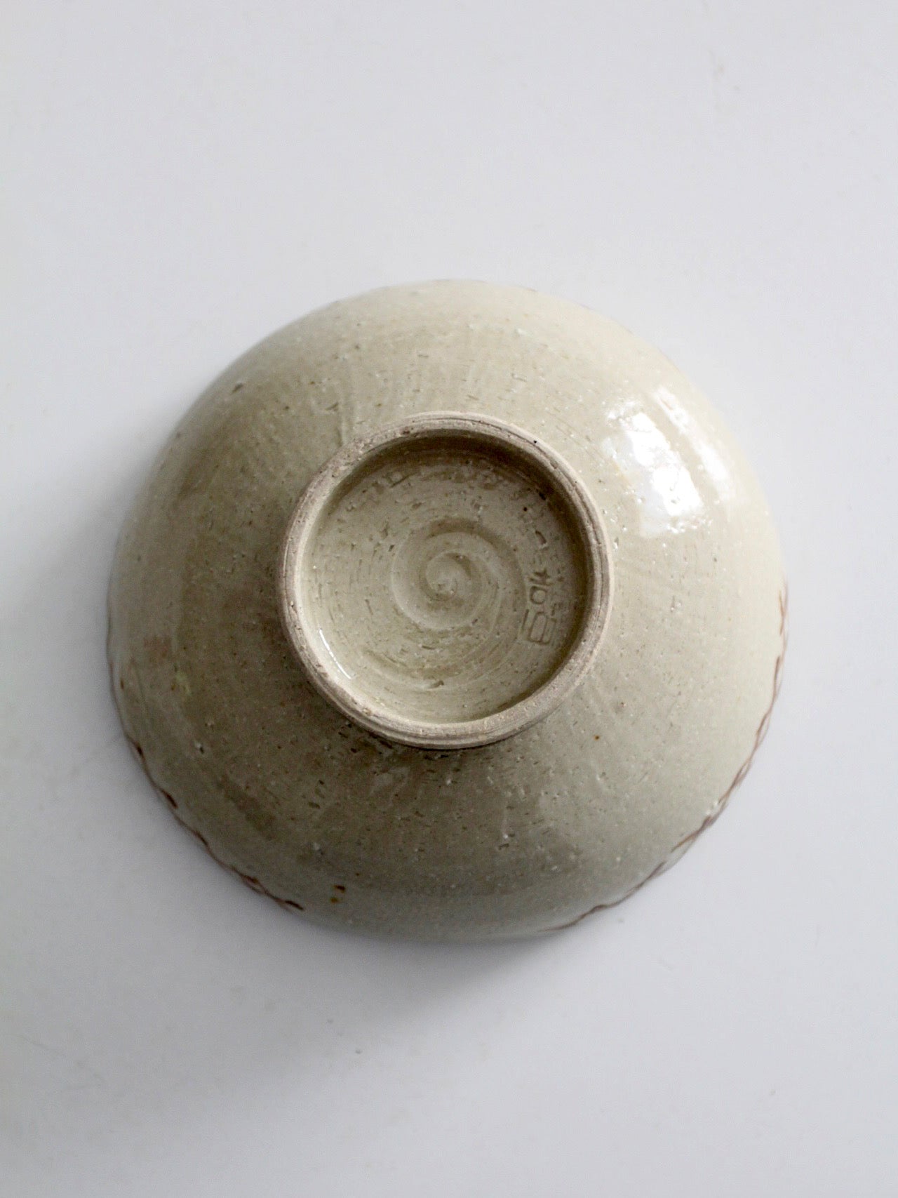 vintage handmade studio pottery bowl