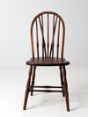 vintage Windsor brace back chair