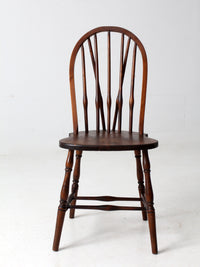 vintage Windsor brace back chair