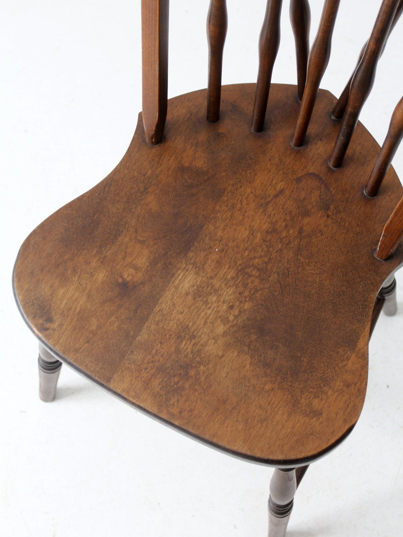 vintage Windsor brace back chair